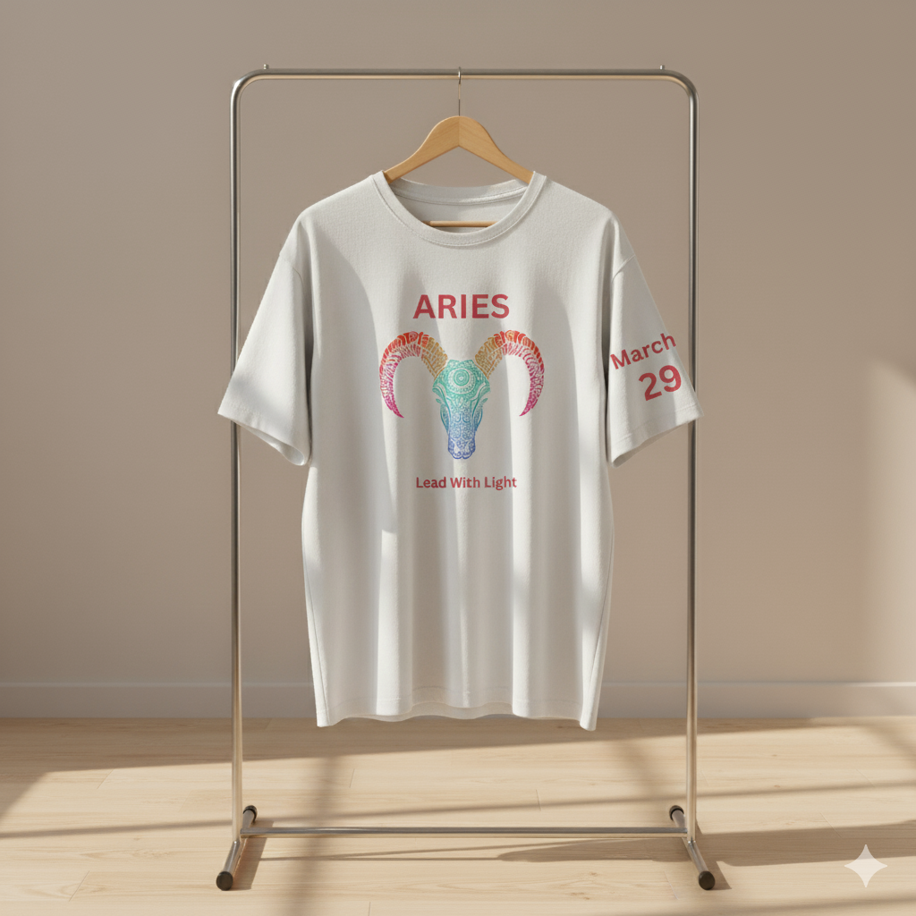 aries Unisex Oversized Standard T-Shirt